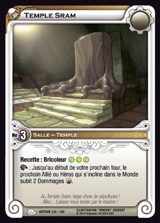 Carte Wakfu - Temple Sram - Astrub 132/162