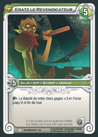 Carte Wakfu - Eratz le Revendicateur - Incarnam 049/320