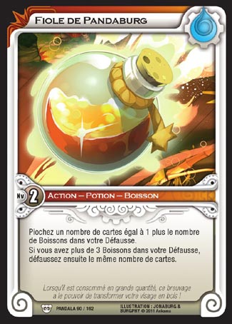 Carte Wakfu - Fiole de Pandaburg - Pandala 090/162