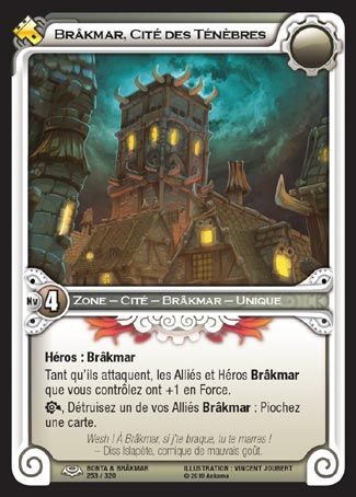 Carte Wakfu - Brâkmar, Cité des Ténèbres - Bonta & Brâkmar 253/320