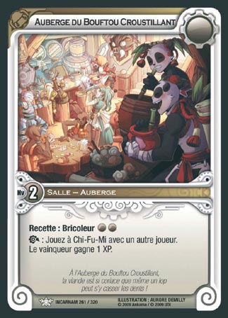 Carte Wakfu - Auberge du Bouftou Croustillant - Incarnam 261/320