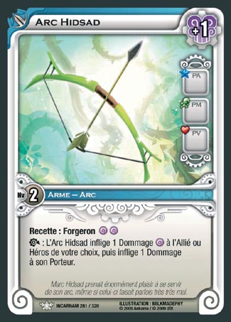 Carte Wakfu - Arc Hidsad - Incarnam 281/320