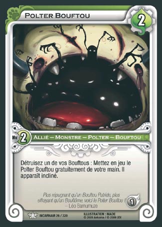 Carte Wakfu - Polter Bouftou - Incarnam 026/320