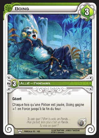Carte Wakfu - Boing - Pandala 015/162