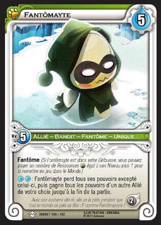 Carte Wakfu - Fantômayte - Chaos d'Ogrest 103/162