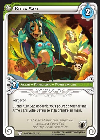 Carte Wakfu - Kura Sao - Pandala 076/162