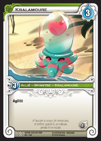 Carte Wakfu - Kralamoure - Dofus Collection 045/100