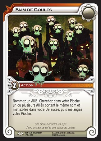 Carte Wakfu - Faim de Goules - Bonta & Brâkmar 179/320