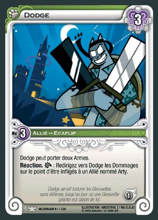 Carte Wakfu - Dodge - Incarnam 081/320