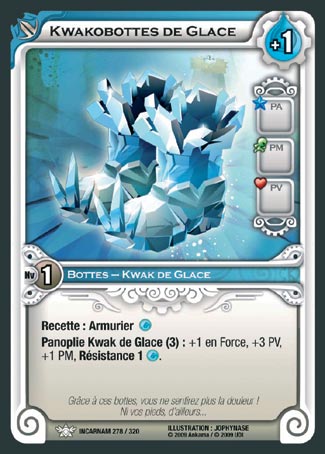 Carte Wakfu - Kwakobottes de Glace - Incarnam 278/320