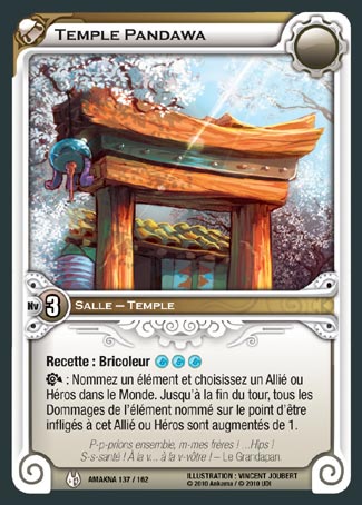 Carte Wakfu - Tample Pandawa - Amakna 137/162