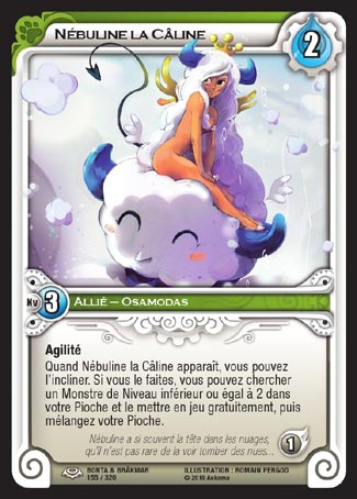 Carte Wakfu - Nébuline la Câline - Bonta & Brâkmar 155/320