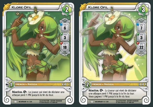Carte Wakfu - Klore Ofil - Incarnam 010/320