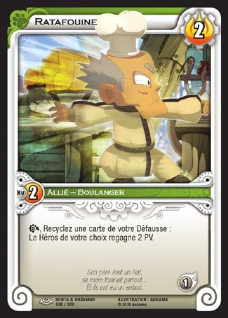Carte Wakfu - Ratafouine - Bonta & Brâkmar 108/320