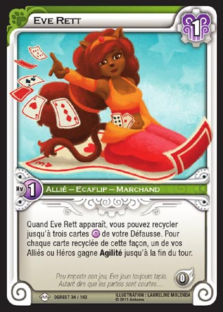 Carte Wakfu - Eve Rett - Chaos d'Ogrest 034/162