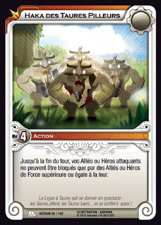 Carte Wakfu - Haka des Taures Pilleurs - Astrub 092/162