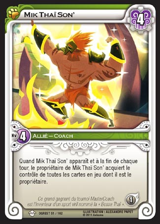 Carte Wakfu - Mik Thaï Son' - Chaos d'Ogrest 051/162