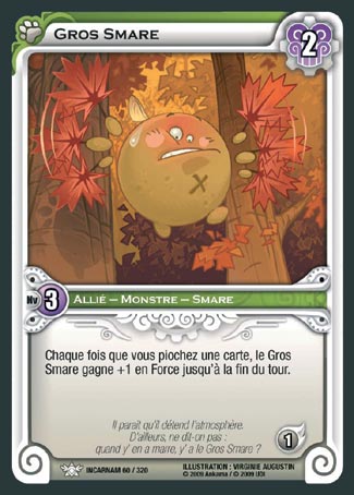 Carte Wakfu - Gros Smare - Incarnam 060/320