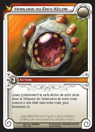 Carte Wakfu - Horloge du Dieu Xélor - Bonta & Brâkmar 202/320