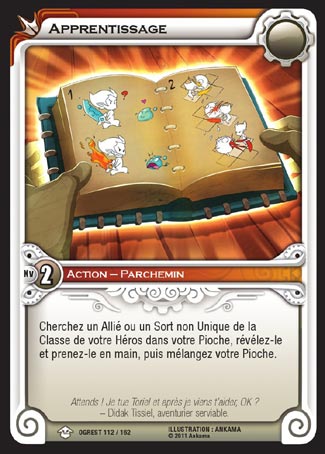 Carte Wakfu - Apprentissage - Chaos d'Ogrest 112/162