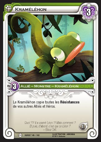 Carte Wakfu - Kraméléhon - Chaos d'Ogrest 046/162
