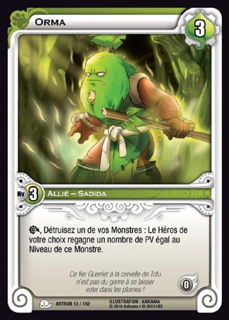 Carte Wakfu - Orma - Astrub 013/162