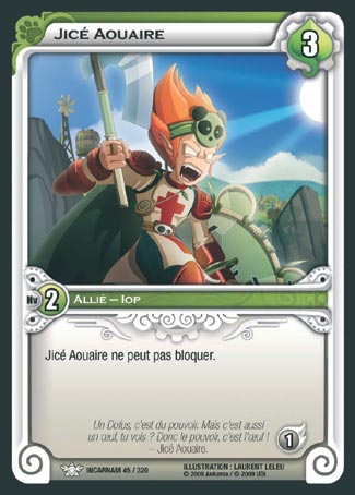 Carte Wakfu - Jicé Aouaire - Incarnam 045/320