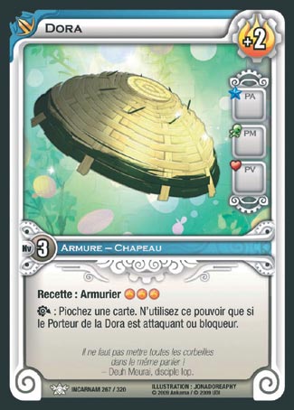 Carte Wakfu - Dora - Incarnam 267/320