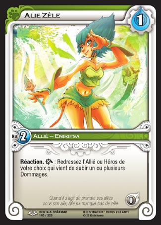 Carte Wakfu - Alie Zèle - Bonta & Brâkmar 146/320
