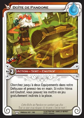 Carte Wakfu - Boîte de Pandore - Pandala 107/162