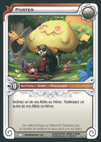 Carte Wakfu - Porter - Incarnam 208/320