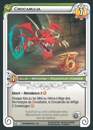 Carte Wakfu - Crocabulia - Incarnam 096/320