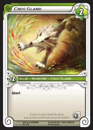 Carte Wakfu - Croc Gland - Bonta & Brâkmar 034/320