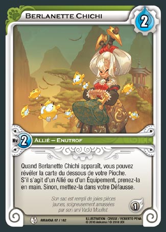 Carte Wakfu - Berlanette Chichi - Amakna 067/162
