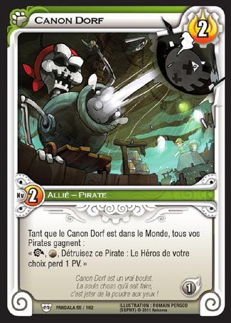 Carte Wakfu - Canon Dorf - Pandala 055/162