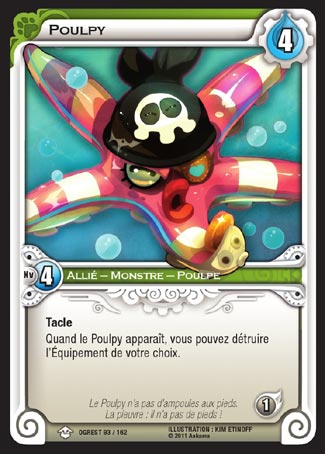 Carte Wakfu - Poulpy - Chaos d'Ogrest 093/162