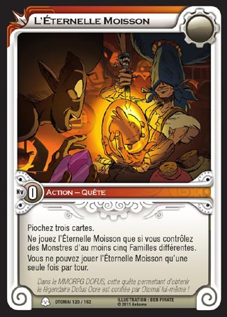 Carte Wakfu - L'Éternelle Moisson - Otomaï 120/162
