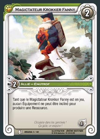 Carte Wakfu - Magictateur Krokker - Amakna 002/162