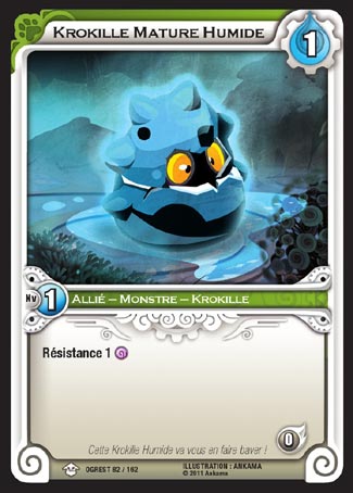 Carte Wakfu - Krokille Mature Humide - Chaos d'Ogrest 082/162