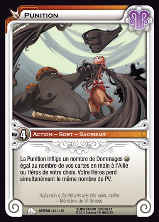 Carte Wakfu - Punition - Astrub 111/162