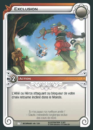 Carte Wakfu - Exclusion - Incarnam 149/320
