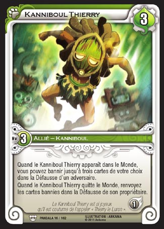 Carte Wakfu - Kanniboul Thierry - Pandala 016/162