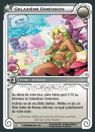 Carte Wakfu - Gelaxième Dimension - Incarnam 250/320