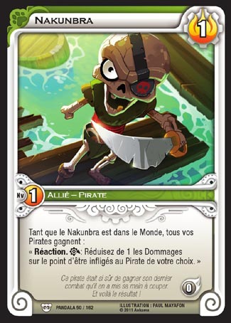 Carte Wakfu - Nakunbra - Pandala 050/162