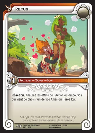 Carte Wakfu - Refus - Bonta & Brâkmar 223/320