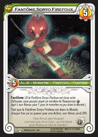 Carte Wakfu - Fantôme Soryo Firefoux - Pandala 064/162