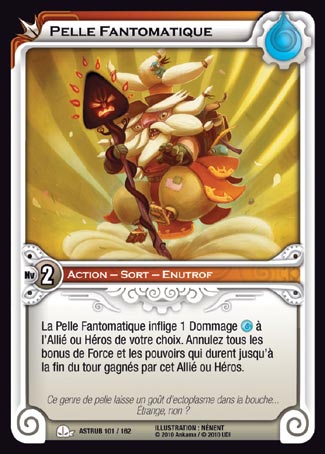 Carte Wakfu - Pelle Fantomatique - Astrub 101/162