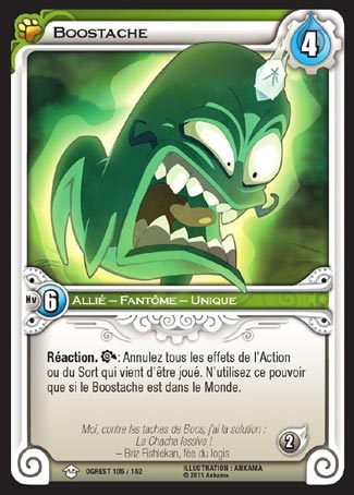 Carte Wakfu - Boostache - Chaos d'Ogrest 105/162