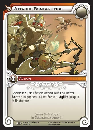 Carte Wakfu - Attaque Bontarienne - Bonta & Brâkmar 189/320