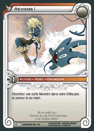 Carte Wakfu - Reviens ! - Incarnam 206/320